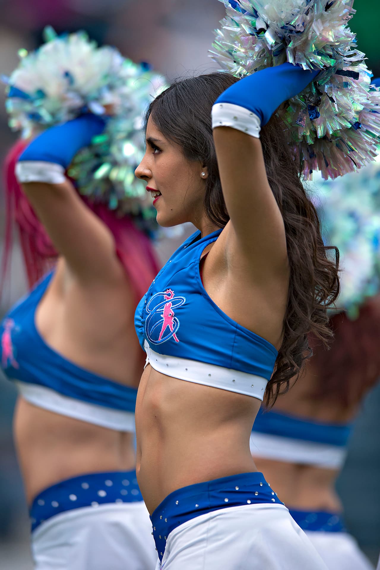 La belleza de las porristas en la fecha 7