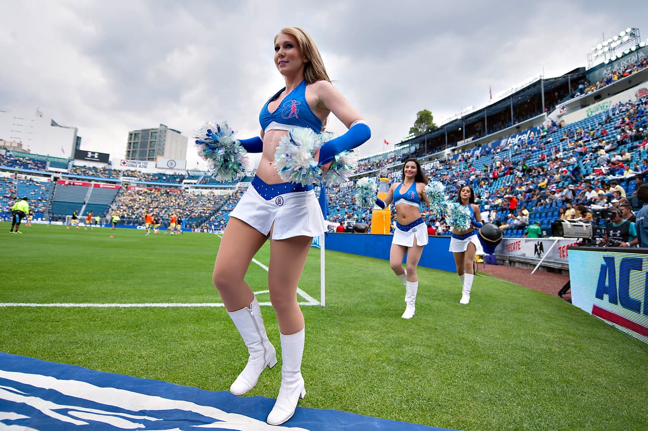 La belleza de las porristas en la fecha 7