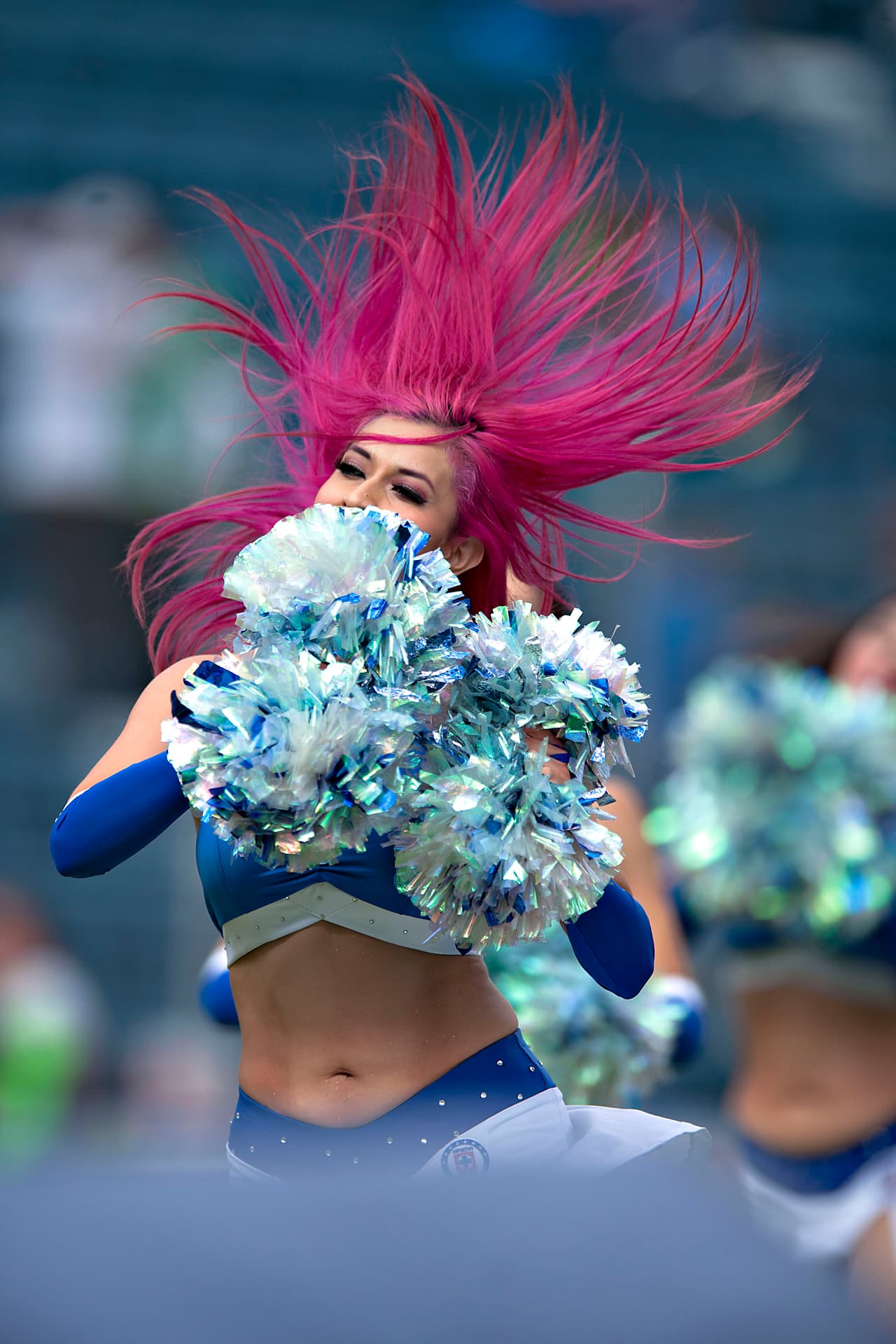 La belleza de las porristas en la fecha 7