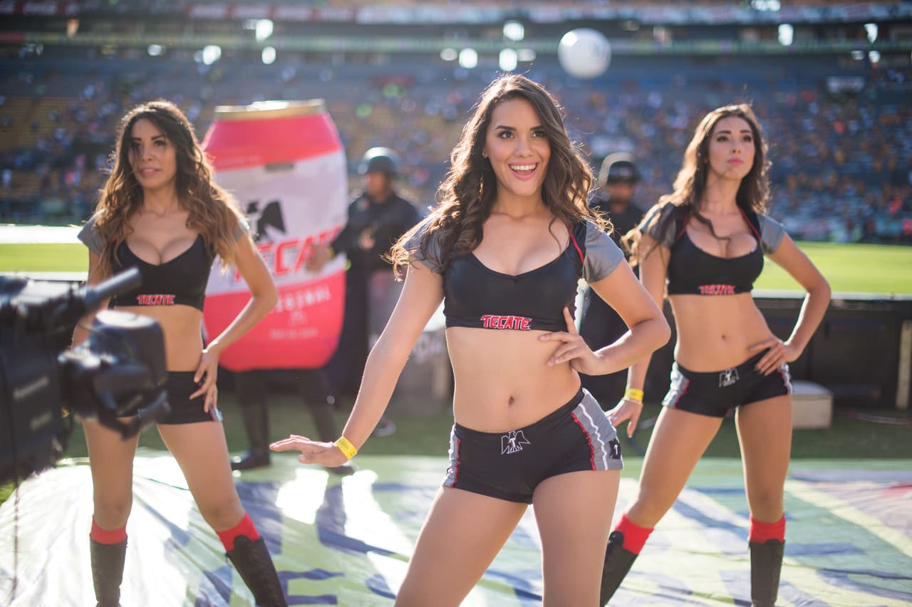 La belleza de las porristas en la fecha 7