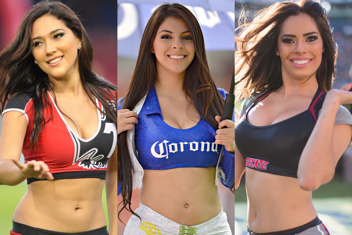 La belleza de las porristas en la fecha 7