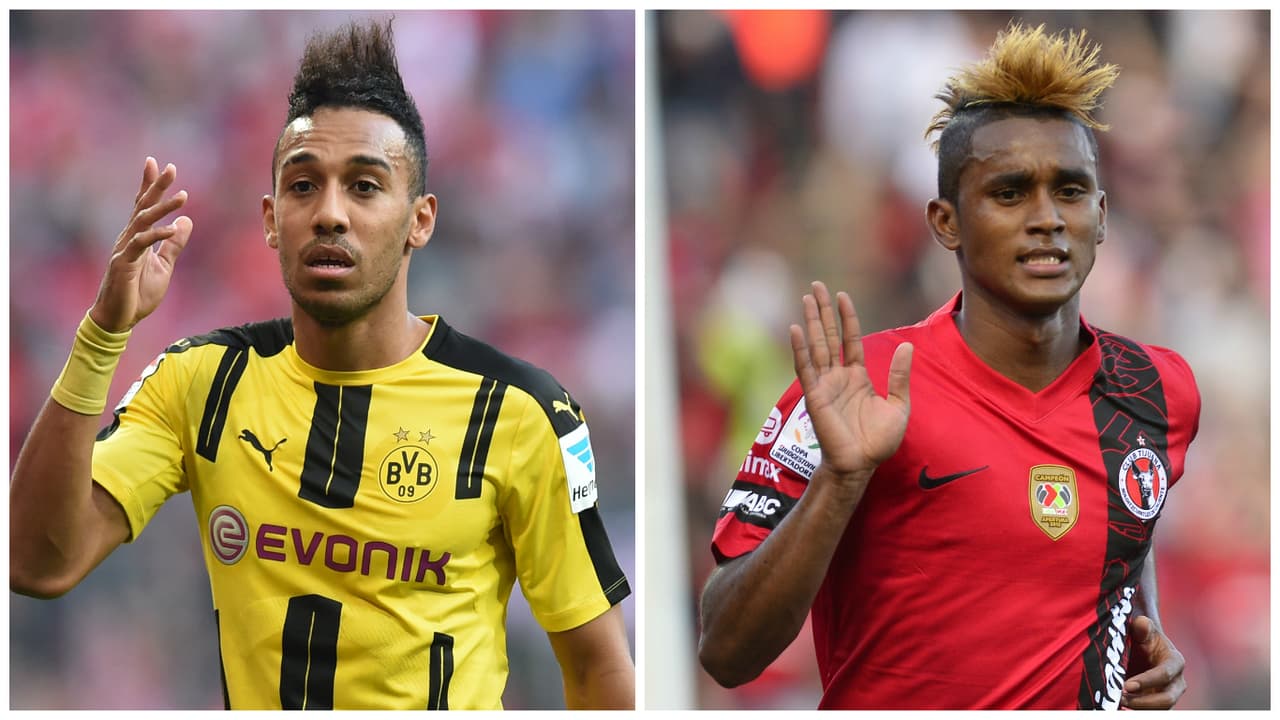 Apodado durante mucho tiempo como 'Neymar ecuatoriano', Fidel Martínez tiene un doble inesperado: Pierre Aubameyang, quien es 'La Alegría del Dortmund'.