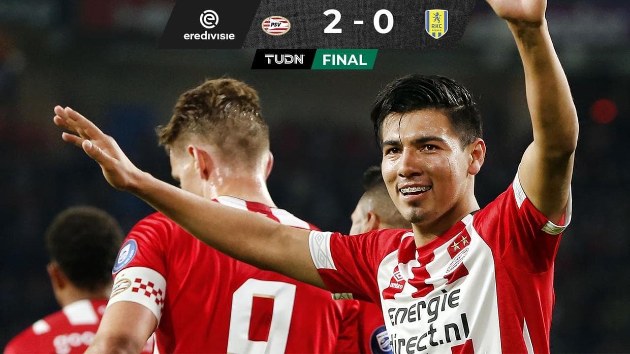 Erick Gutiérrez jugó en la victoria del PSV