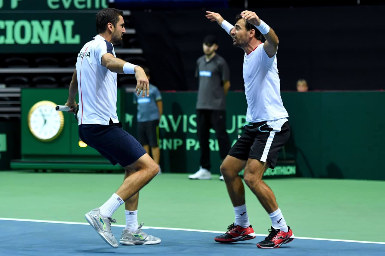 Gran Bretaña reduce diferencias y Croacia toma ventaja en las semifinales de la Copa Davis