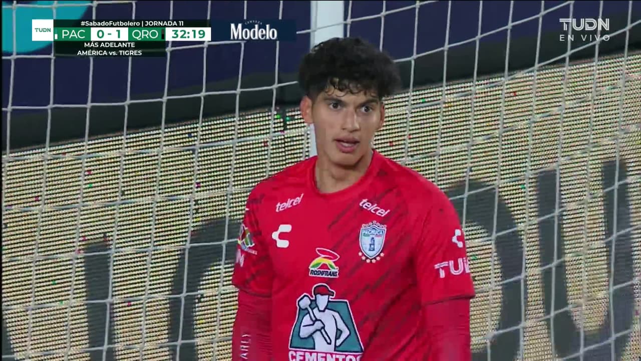 ¡TIRO ATAJADO! disparo por Emanuel Gularte.