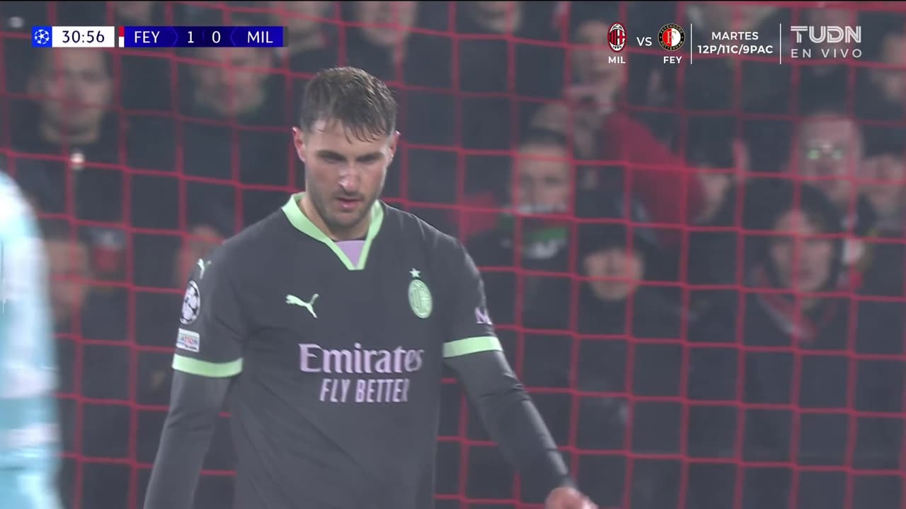 ¡Jugadón del Milan! Santi cabecea, João remata y casi descuentan