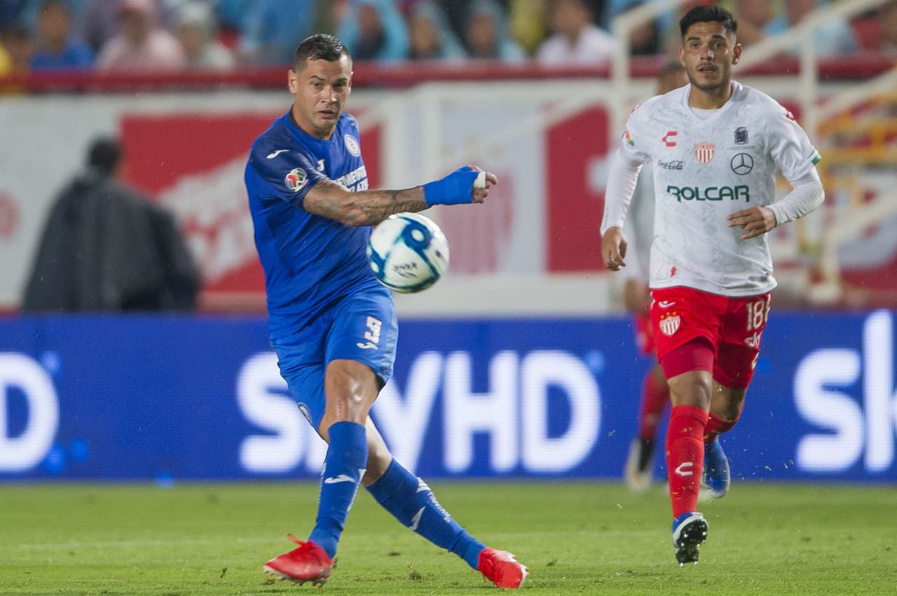 during the game Necaxa vs Cruz Azul, corresponding to the Day 1 of the Liga BBVA MX Torneo Apertura 2019, at Victoria Stadium, on July 20, 2019.
<br>
<br> durante el partido Necaxa vs Cruz Azul, Correspondiente a la Jornada 1 del Torneo Apertura 2019 de la Liga BBVA MX, en el Estadio Victoria, el 20 de Julio de 2019.