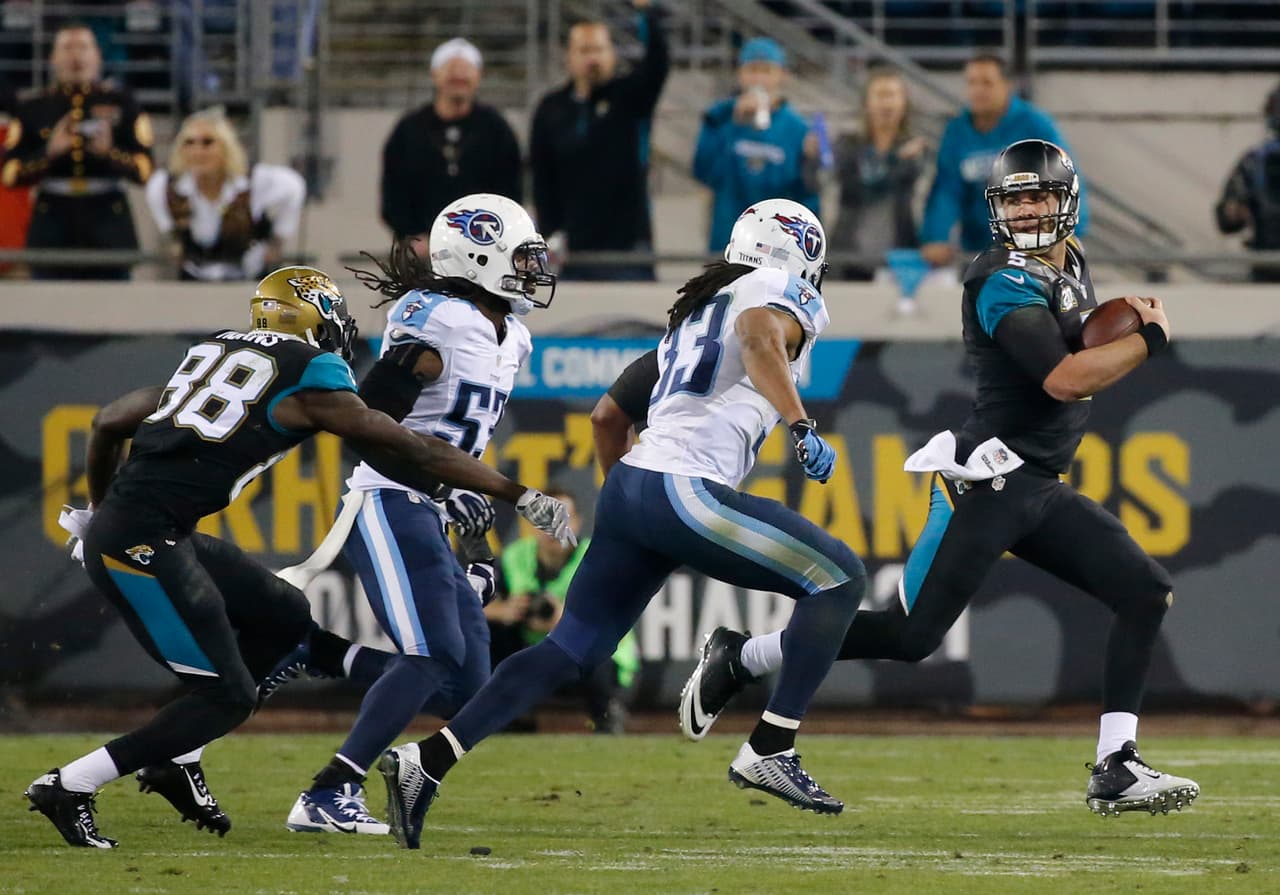 El QB entra a su segunda campaña en la NFL con los Jacksonville Jaguars. Checa las mejores imágenes del ex jugador de Central Florida (AP-NFL).