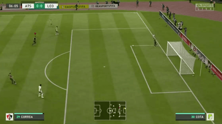 Agónico empate del León contra el Atlas, 2-2, que casi casi se despide de la Liguilla del torneo virtual de la eLiga MX.