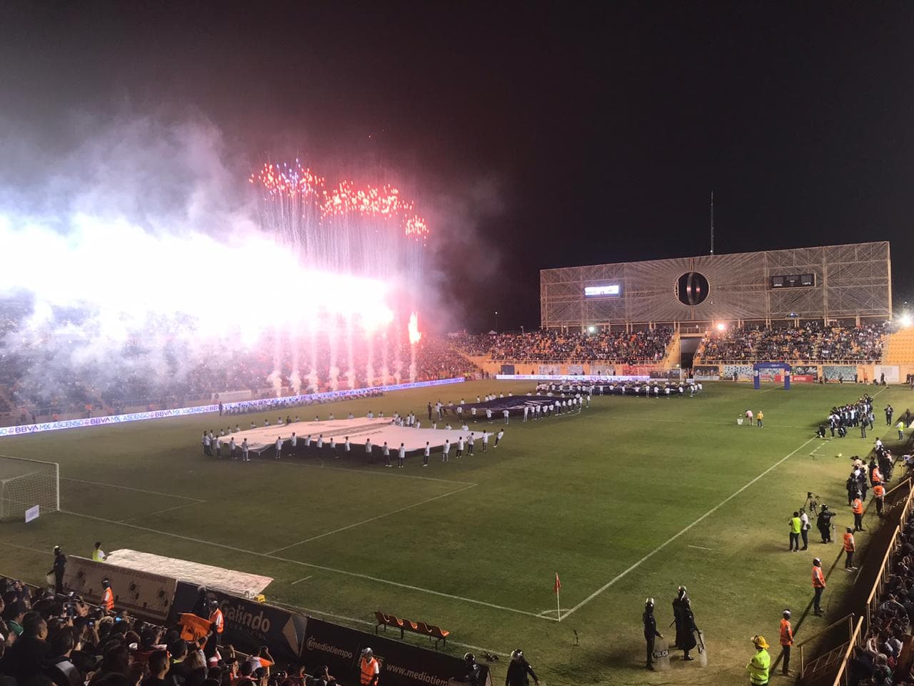 El Estadio Benito Juárez esta listo para albergar la vuelta de la Final del Ascenso MX en la que conoceremos un nuevo campeón.
