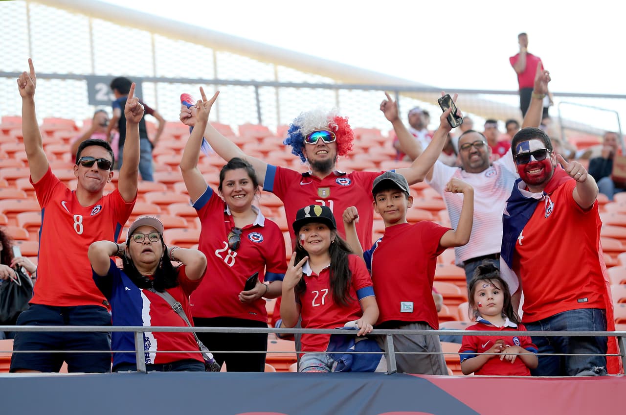 Así se vivió el color antes del partido amistoso internacional entre las selecciones de Estados Unidos y Chile en el BBVA Compass Stadium en Houston, Texas.
