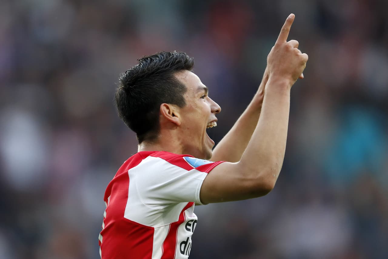 Así fue como 'Chucky' Lozano prendió la fiesta en el Phillips Stadium y de paso a un espectador de lujo: Diego Maradona.