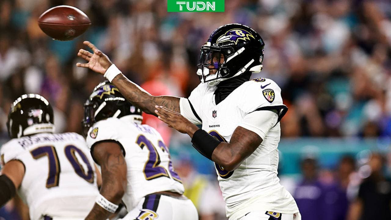 ¡Lamar Jackson les lleva su ‘calaverita’ a Miami Dolphins!