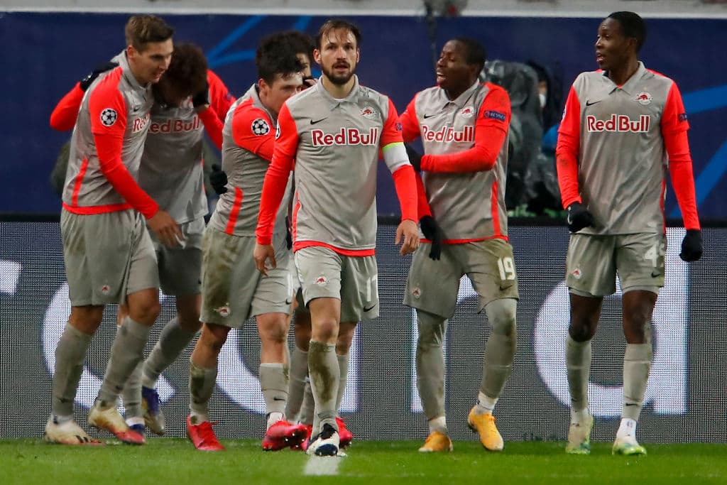 Salzburg derrotó a domicilio al Lokomotiv en la Champions | En la quinta fecha de la máxima competición de clubes europeos, el conjunto austriaco consiguió su primera vitoria.