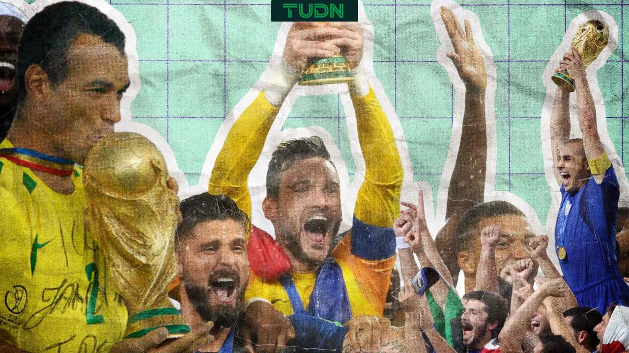Los capitanes que han levantado el trofeo de la Copa del Mundo de la FIFA