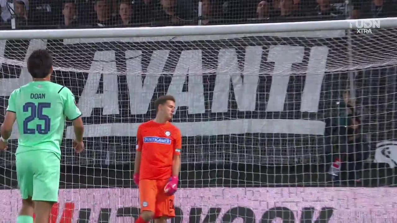 ¿Cómo sacó el disparo? Sangaré puso el 0-1 de PSV ante Sturm Graz