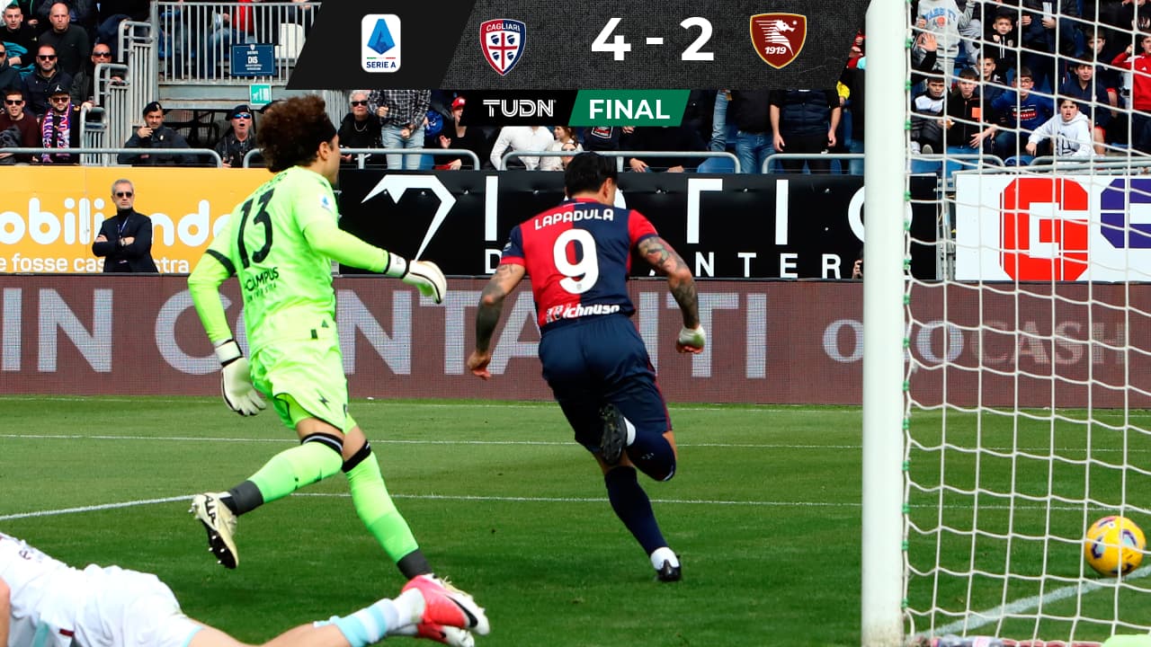 Guillermo Ochoa se equivoca en día histórico y Salernitana es goleado por Cagliari