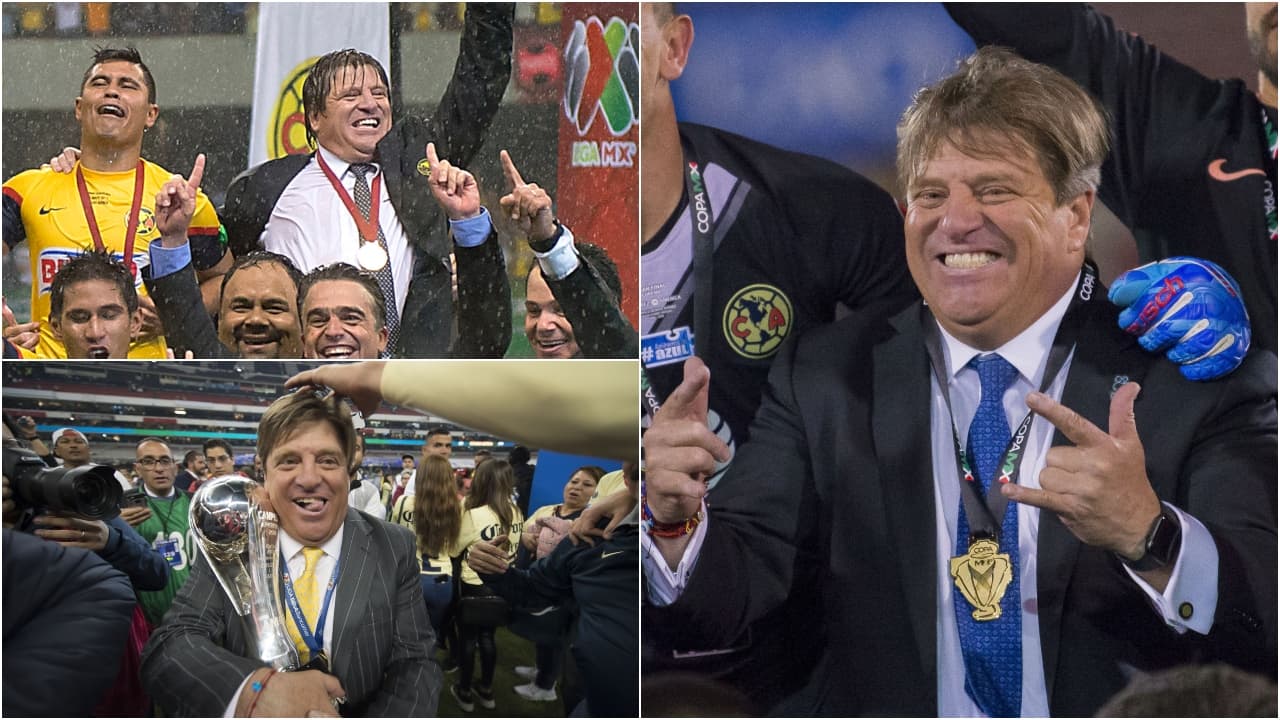 Los consentidos del Piojo: como entrenador, Herrera ha logrado tres títulos y todos con el América