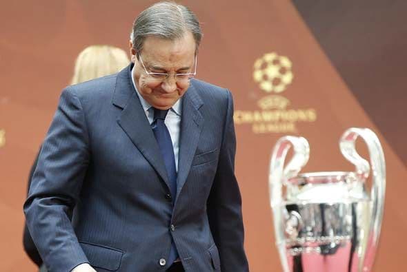 Sin rencor. Florentino le prometió al Barcelona que si llegan a la final los harán sentir como en casa.