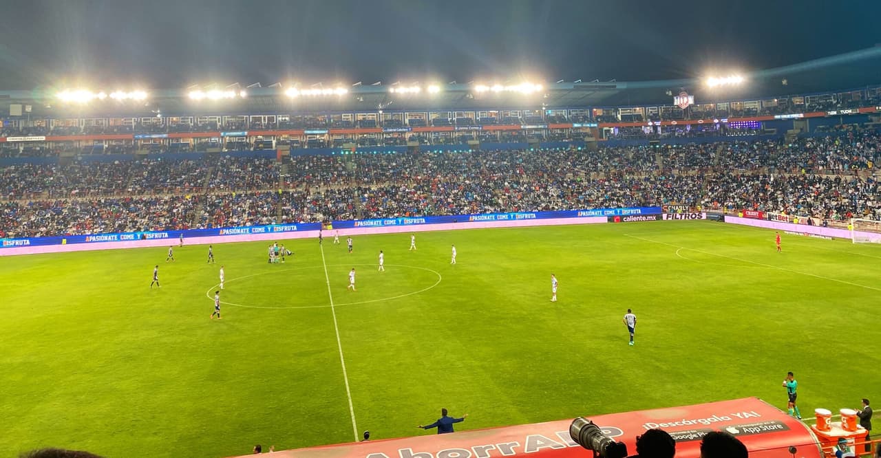 El Estadio Hidalgo de Pachuca tiene una gran entrada