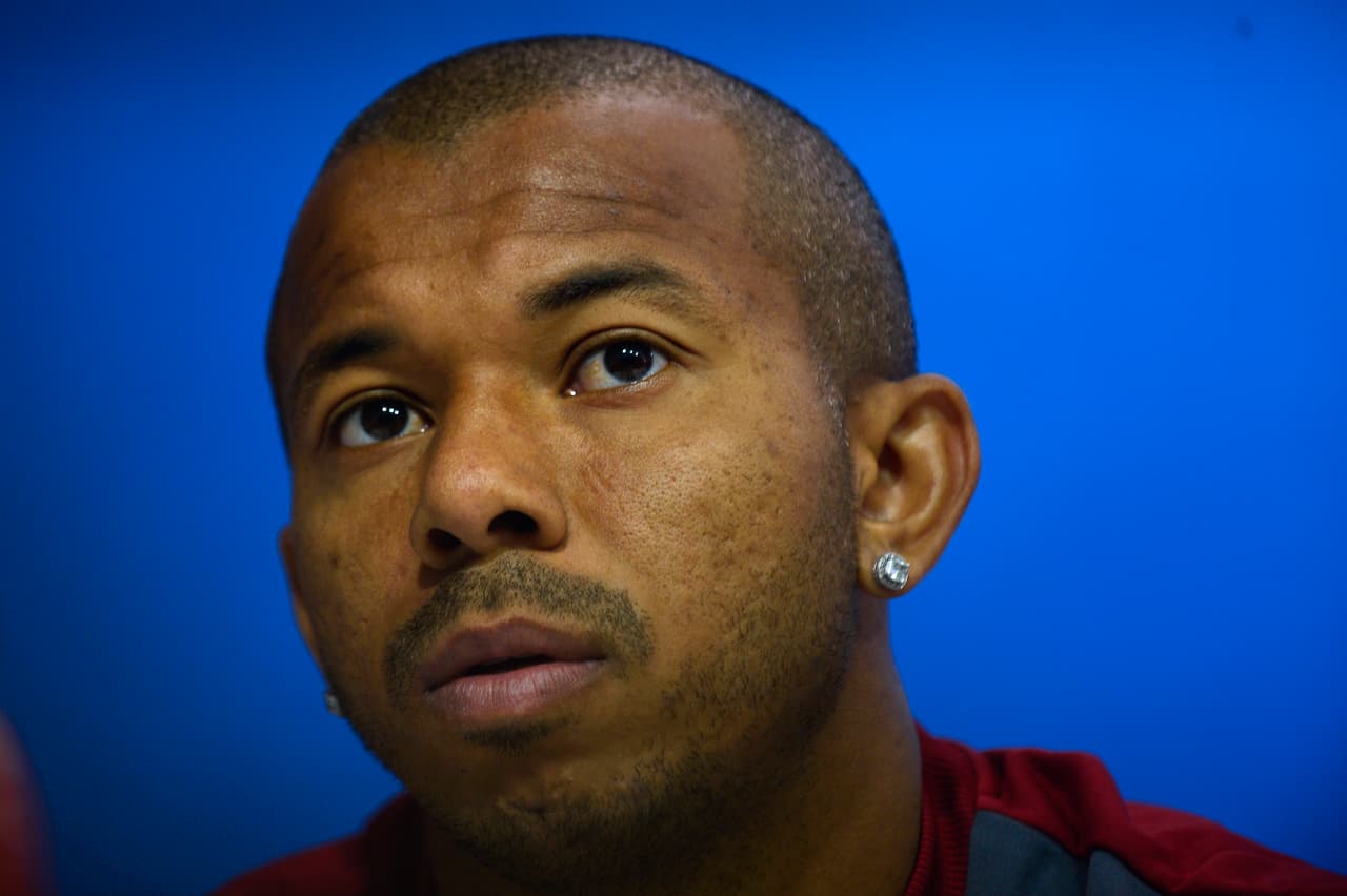 Sevilla's Brazilian defender Mariano gives a press conference on the eve of their UEFA Champions League football match against Leicester City at the Ramon Sanchez Pizjuan stadium in Sevilla on February 21, 2017 / AFP / CRISTINA QUICLER (Photo credit should read CRISTINA QUICLER/AFP/Getty Images)