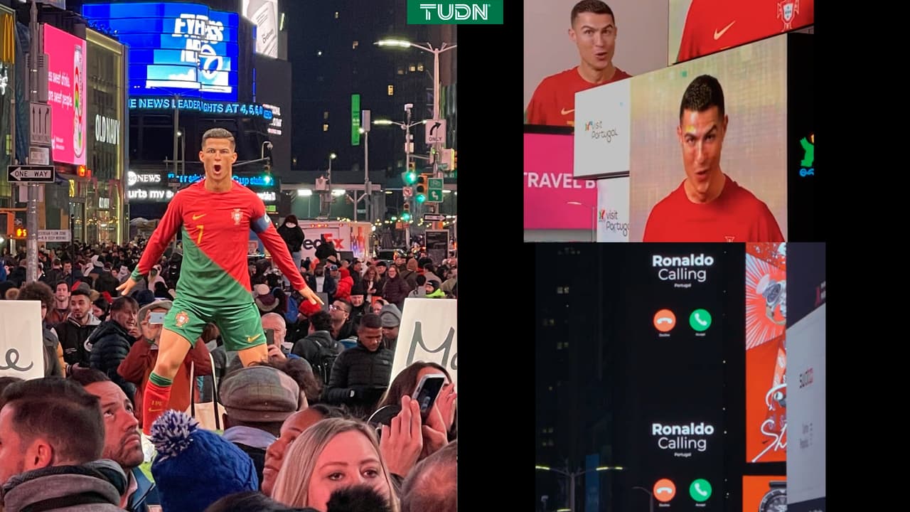 ¡Como año nuevo! Cristiano Ronaldo paraliza a New York con su nueva figura de cera