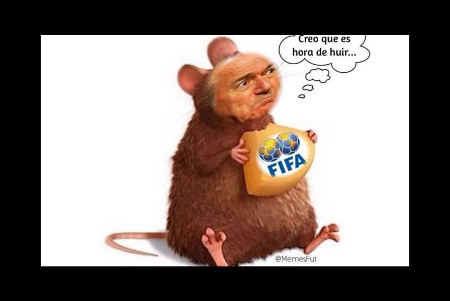 Los memes de la salida de Blatter de la FIFA
