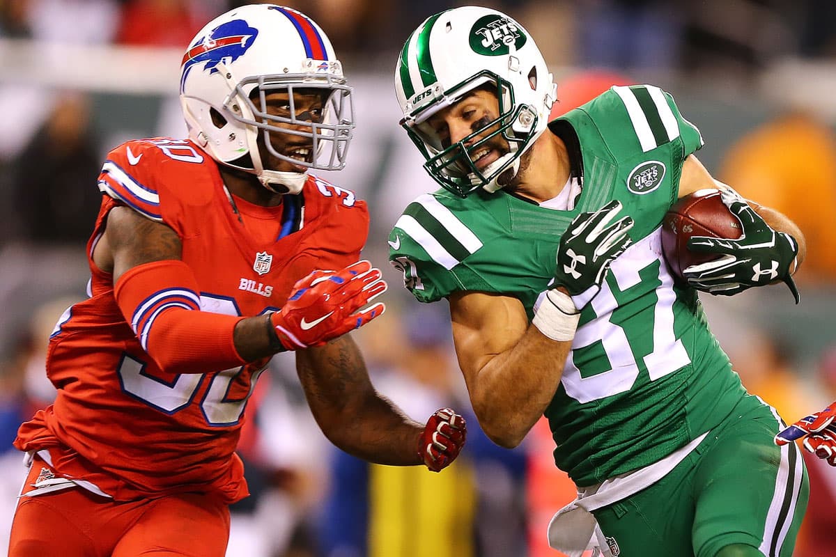 Con 24 segundos por terminar el partido vs. Jets, Rambo logró la intercepción.