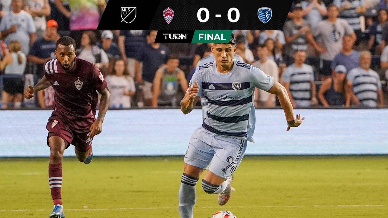 Pulido y Sporting KC se van en blanco ante Colorado de Yarbrough