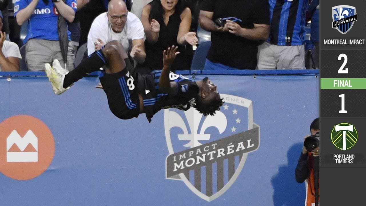 Un inspirado Orji Okwonkwo resuelve con doblete victoria para Montreal ante Timbers