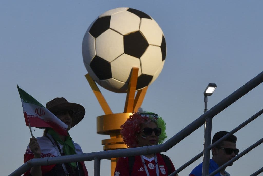 Tremendo ambiente el que armaron portugueses e iraníes de cara al último juego de sus selecciones en la fase de grupos del Mundial Rusia 2018 en Mordavia Arena en la ciudad de Saransk.