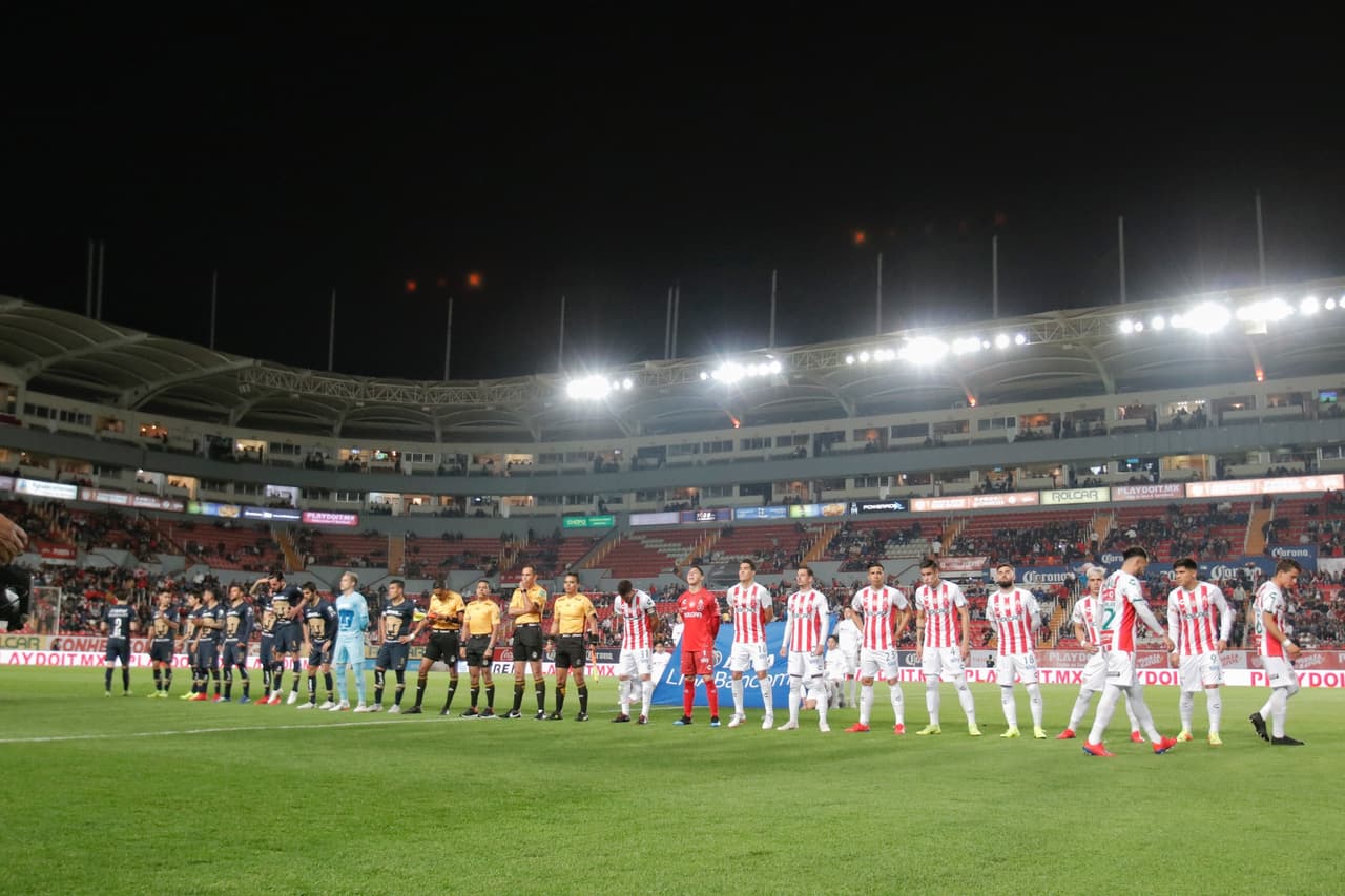 Necaxa debutó en la jornada 2 del Clausura 2019 frente a Pumas, recordando que su juego contra América está aplazado.