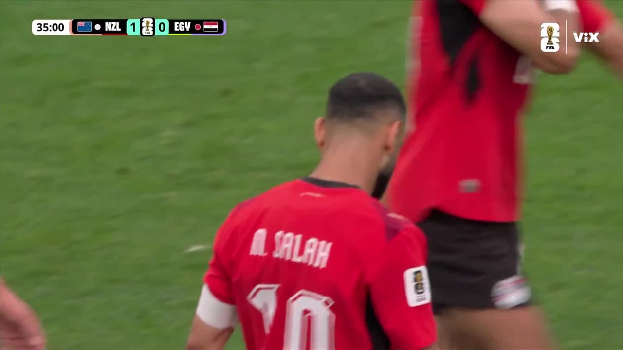 ¡Si Mohamed Salah clava ese gol se cae el estadio en el Nueva Zelanda vs. Egipto!