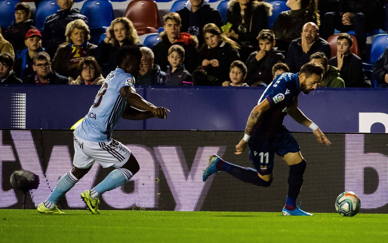 Aspas (12’) abrió el marcador y Martí (60’,70’) empató el encuentro y le dio la vuelta. Mayoral (91’) puso el 3-1 definitivo.