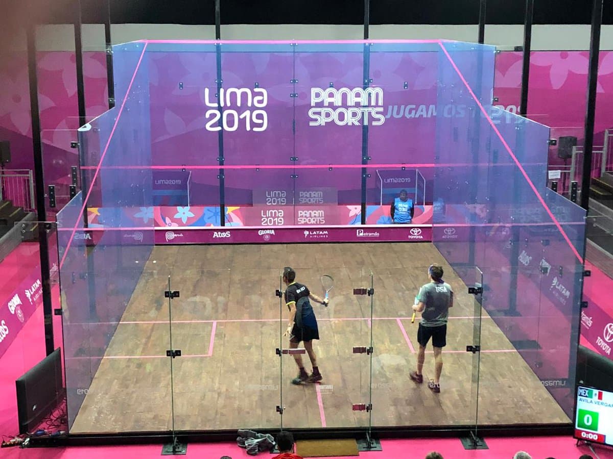 Los mexicanos Alfredo Ávila y Andrew Douglas caen 2-1 ante Estados Unidos en Semifinales de squash y se quedan con la medalla de bronce.