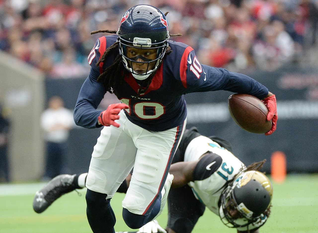 Receptor: DeAndre Hopkins, Houston Texans.