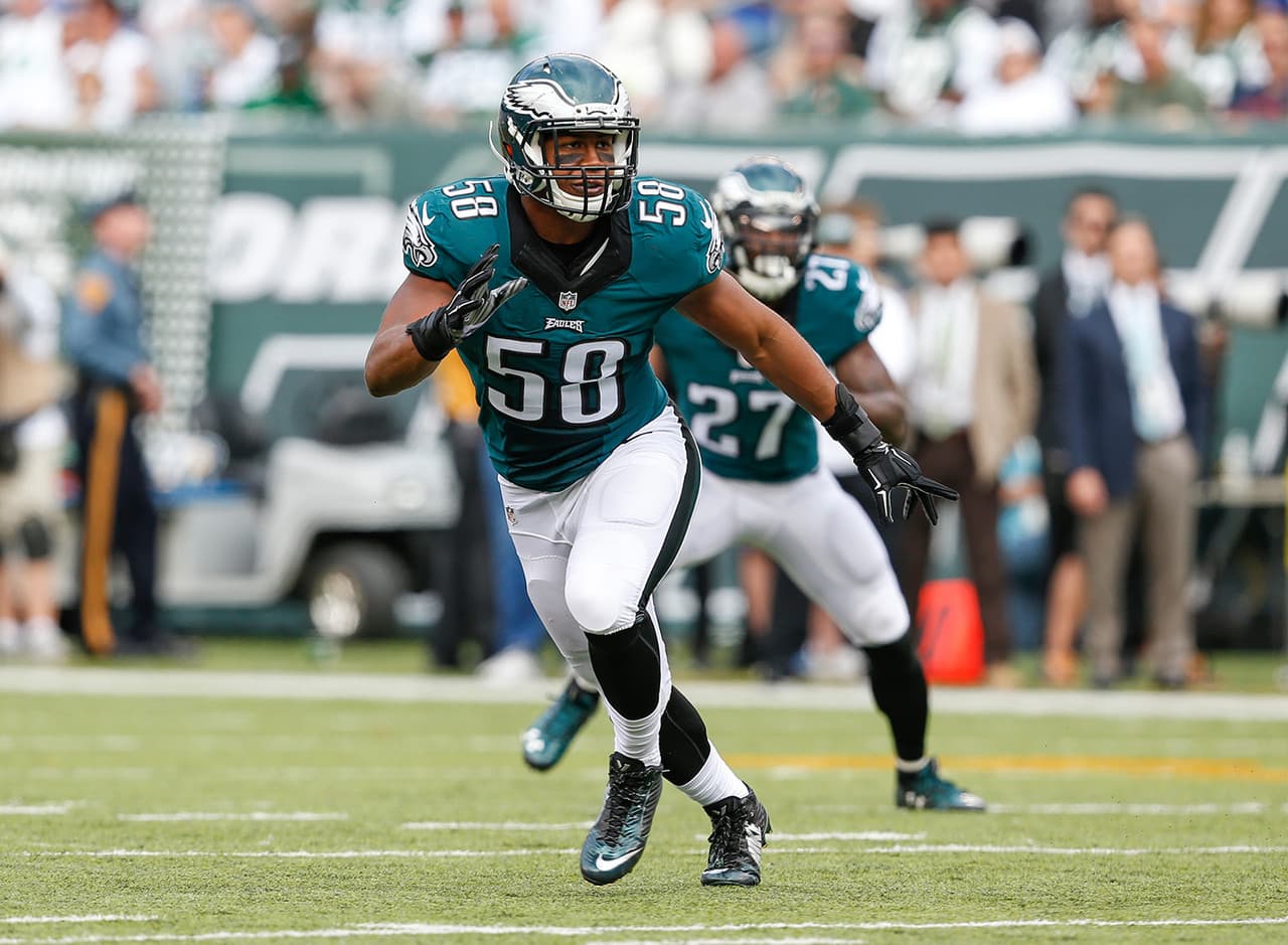 Linebacker interno: Jordan Hicks, Philadelphia Eagles.