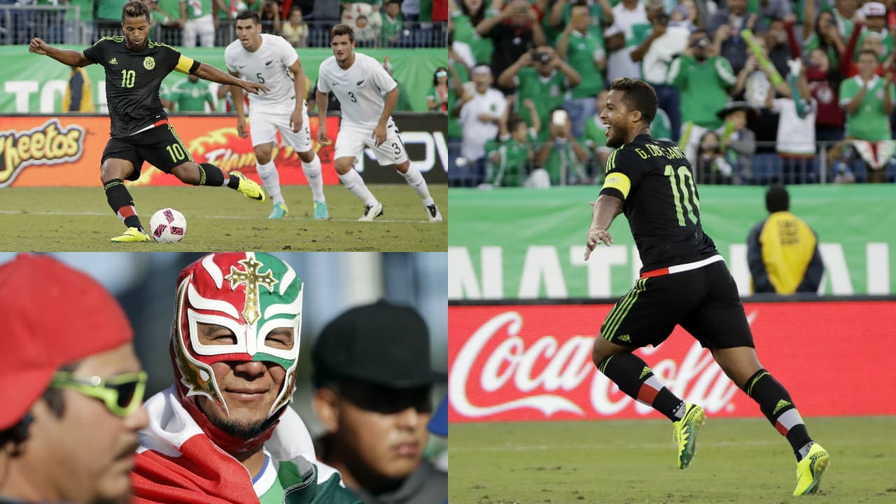 La selección mexicana venció por 2-1 a Nueva Zelanda en un partido amistoso jugado en la ciudad estadounidense de Nashville a poco más de un mes de comenzar la fase final de las eliminatorias de la Concacaf para el Mundial de Rusia.