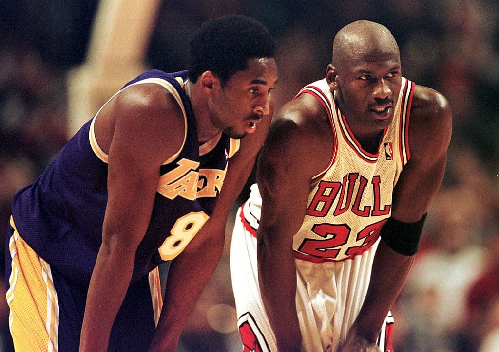 Michael Jordan señaló a Kobe como su heredero en la NBA