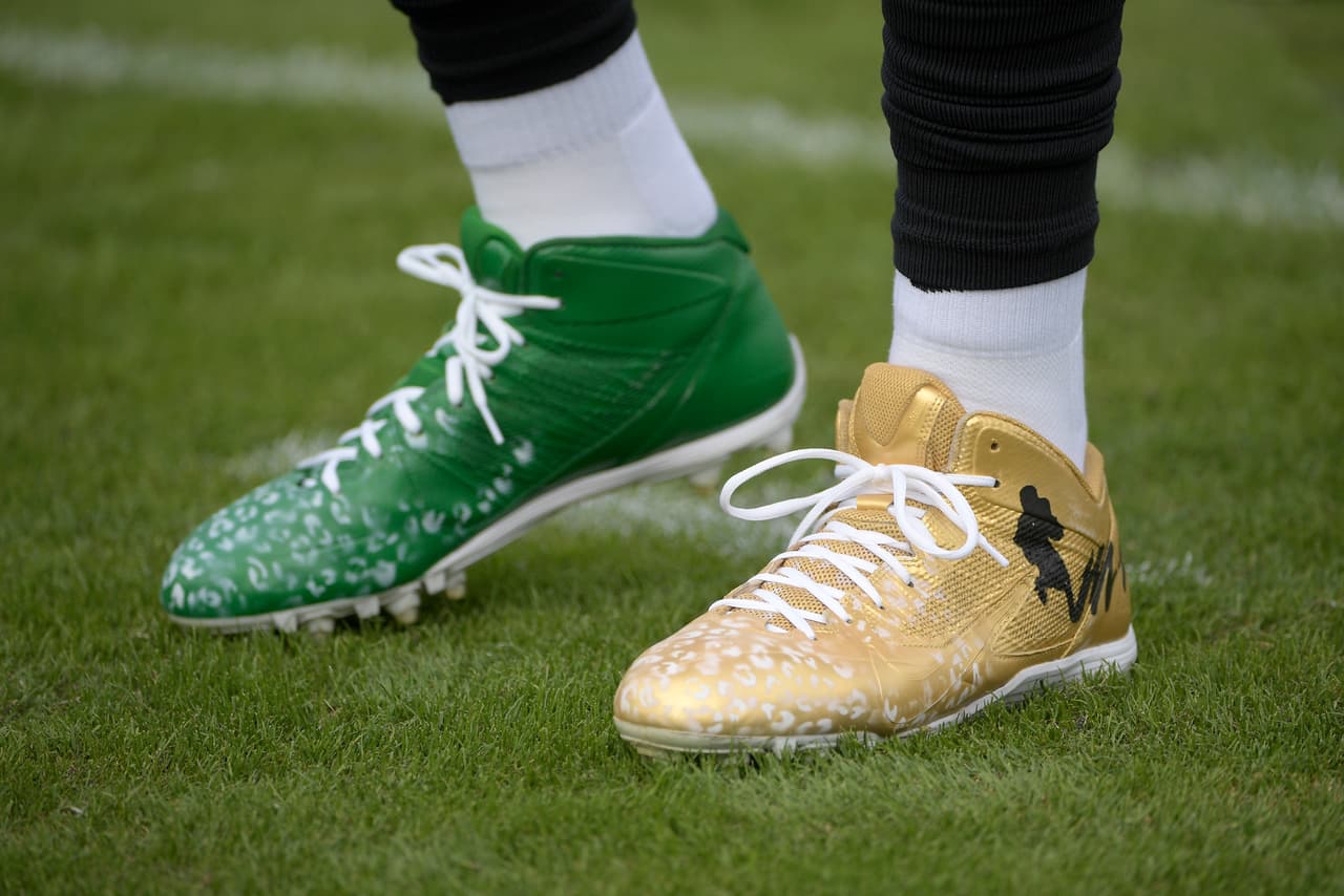 'My Cause My Cleats' es una campaña en la que algunos aprovecharon por segundo año en NFL para enviar un mensaje de apoyo a una causa y en la que en general muestran diseños llamativos de zapatillas.