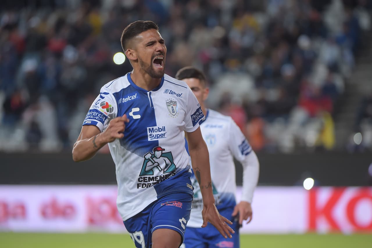 Franco Jara marcó gol ante Querétaro en la J4 de la Liga MX y se convirtió en el máximo goleador de Pachuca tras haber alcanzado los 70 goles.