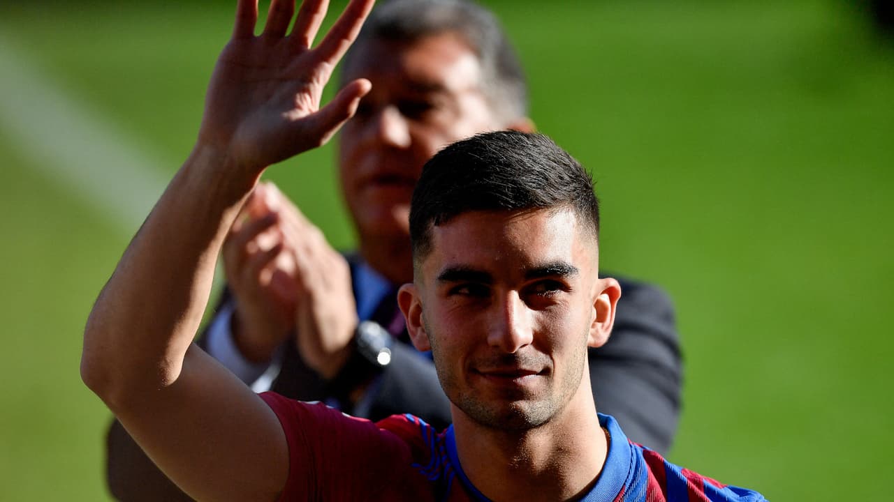 Ferran Torres es presentado y revela cuándo podrá debutar con Barcelona