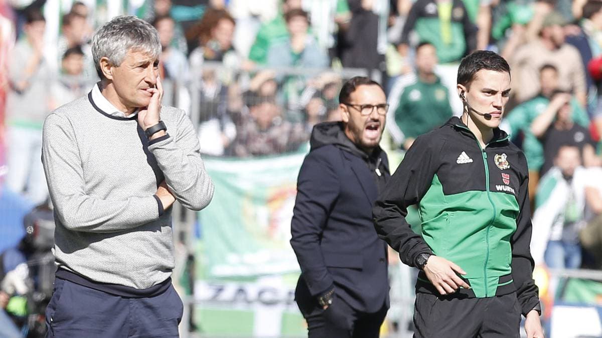 La histórica rivalidad entre Quique Setién y José Bordalás
<br>