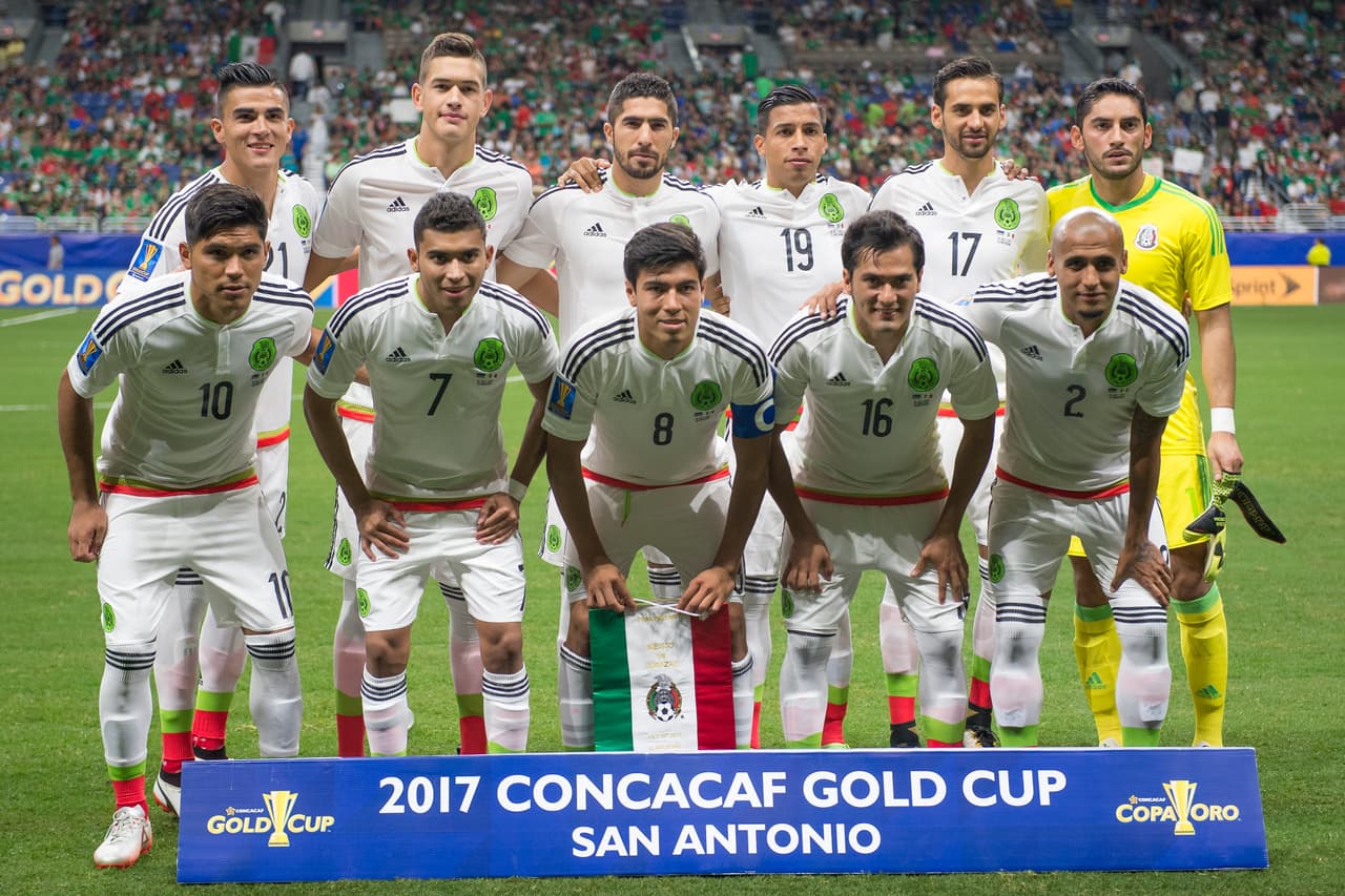 El once de México para este partido fue: José Corona; Luis Rodríguez, Jair Pereira, César Montes, Ricardo Reyes; Raúl López, Jorge Hernández, Ángel Sepúlveda; Orbelín Pineda, Martín Barragán y Erick Gutiérrez.
