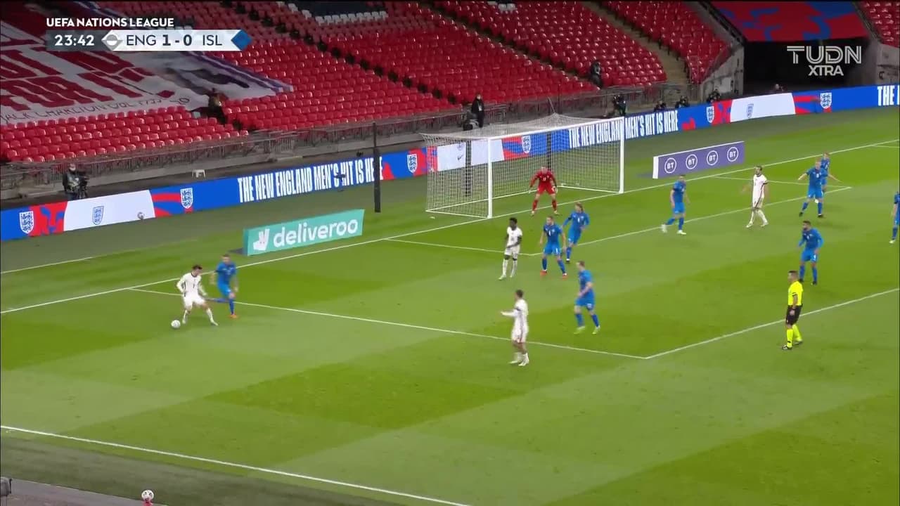 ¡Vaya baile! Mason Mount puso el 2-0 de Inglaterra