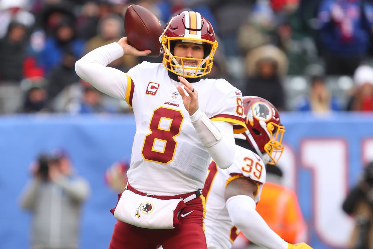 QB Kirk Cousins: El agente libre más cotizado del mercado firmará por tres años y 86 millones de dólares con los Minnesota Vikings.