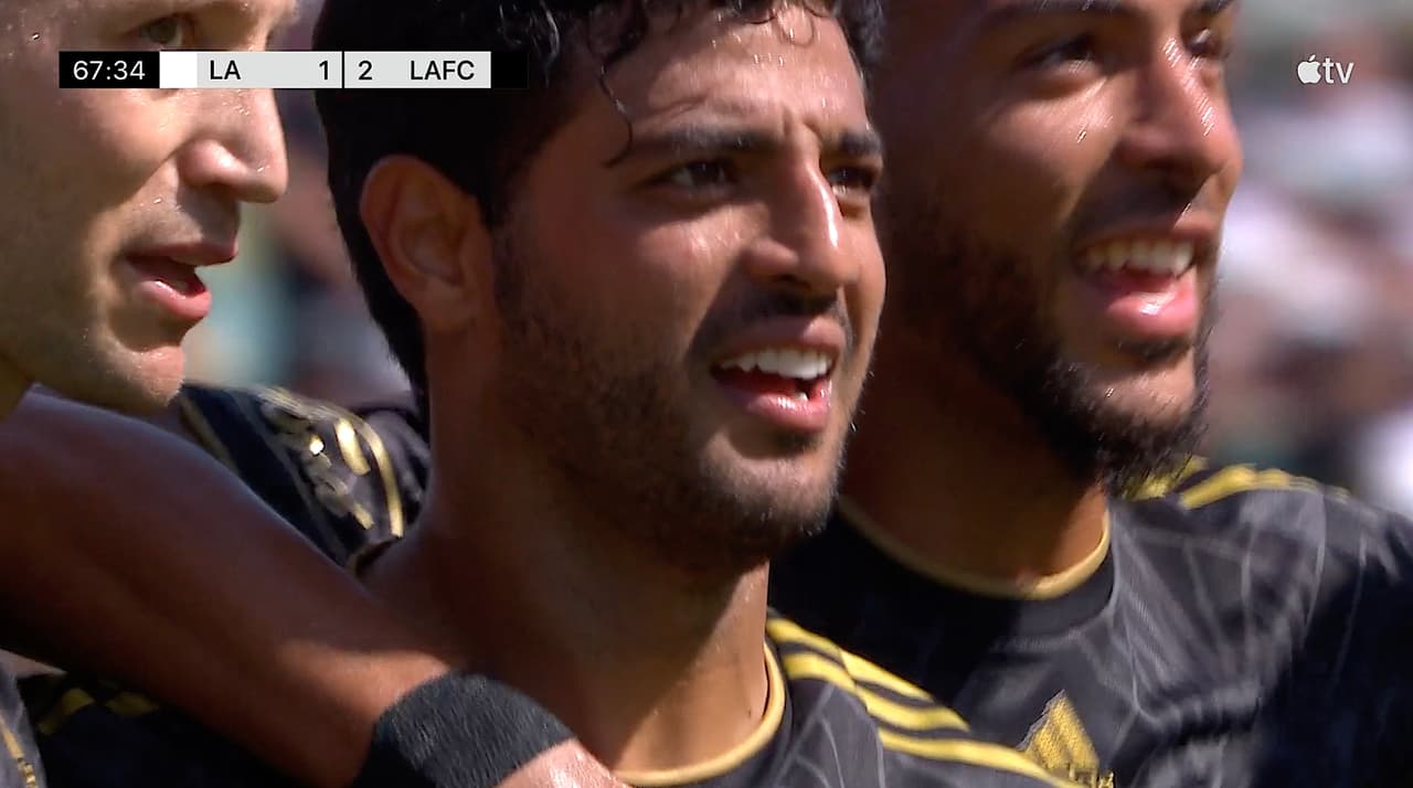 ¡Doblete del Bombardero! Cracklitos marca el 1-2 sobre LA Galaxy