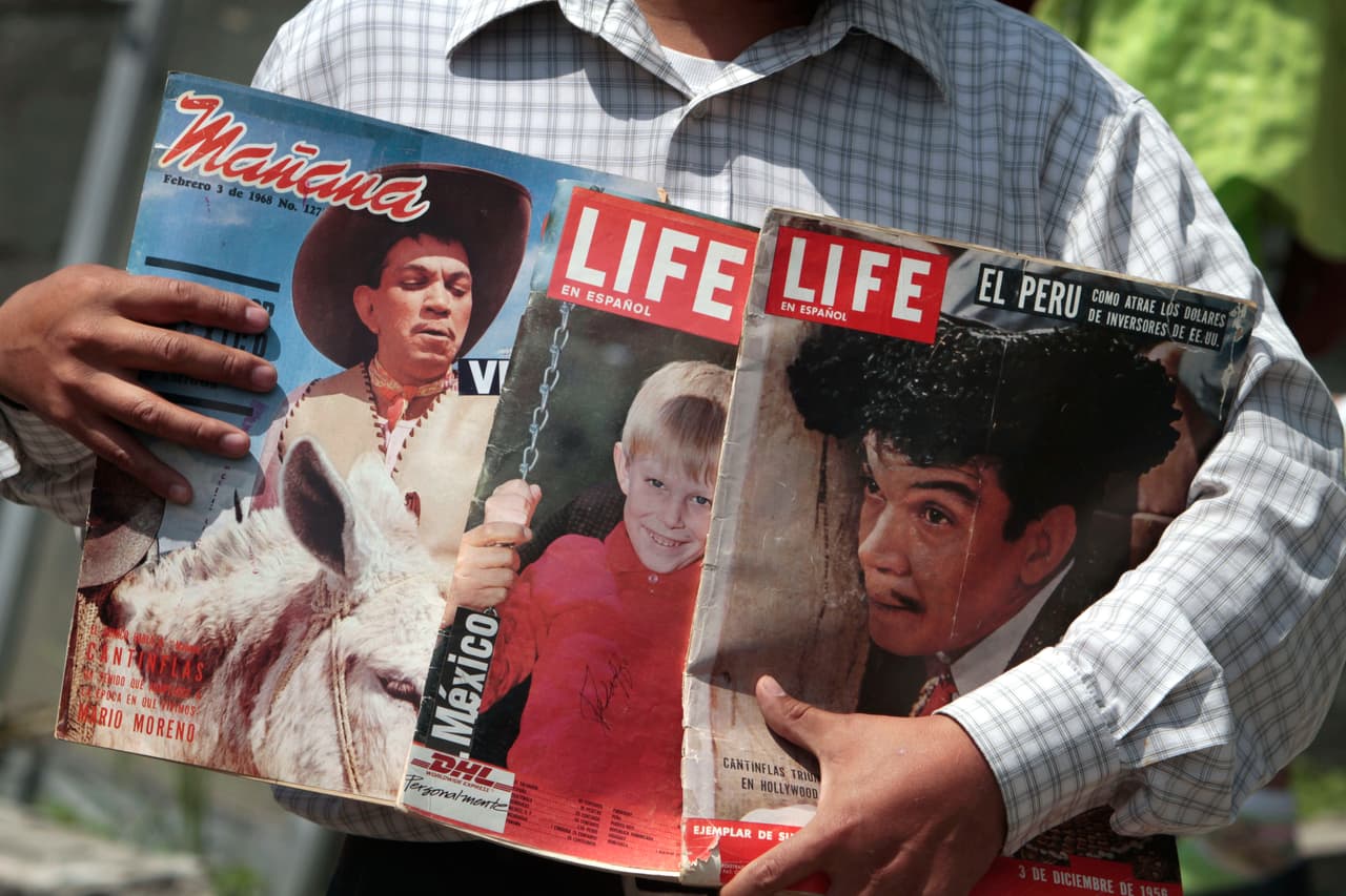 Por otro lado, Cantinflas se consolidaba como uno de los actores favoritos de México y América Latina, incluso se codeaba con estrellas de Hollywood.