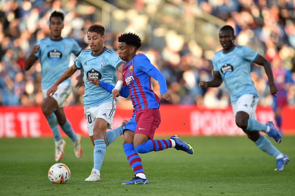 Iago Asopas le diuce que no al Barcelona y con un doblete comanda la remonatada para camb iar el resultado de 0-3 a un valioso empate 3-3.