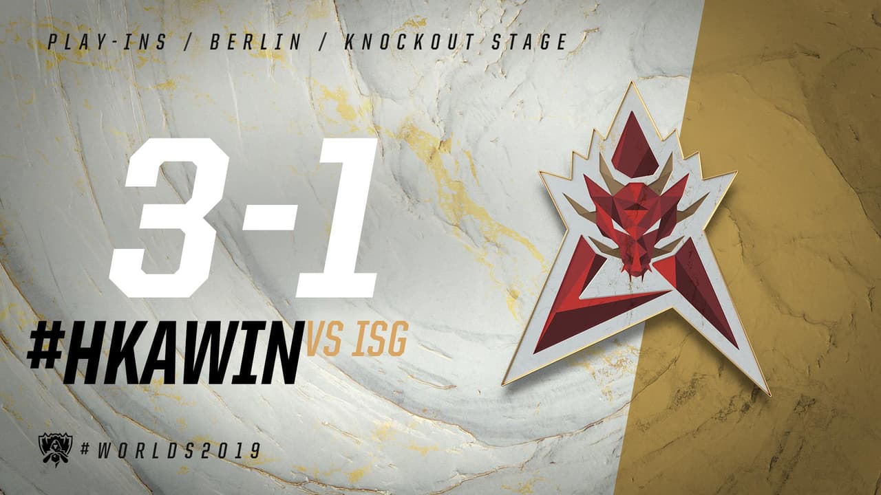 HKA vence a Isurus y se despiden del Worlds 2019